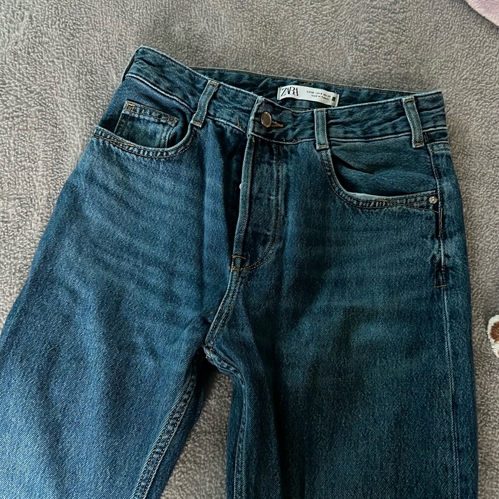 zara mom jean